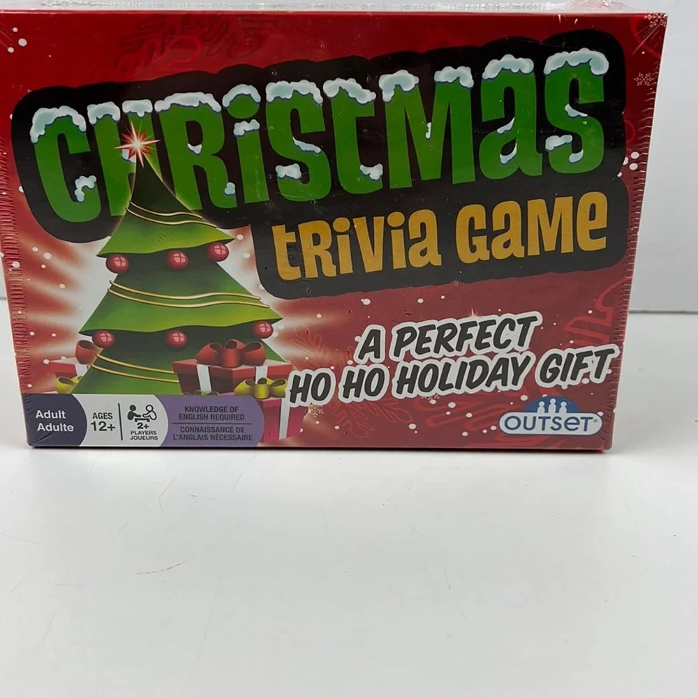 NIB I Outset  I Christmas Trivia Game